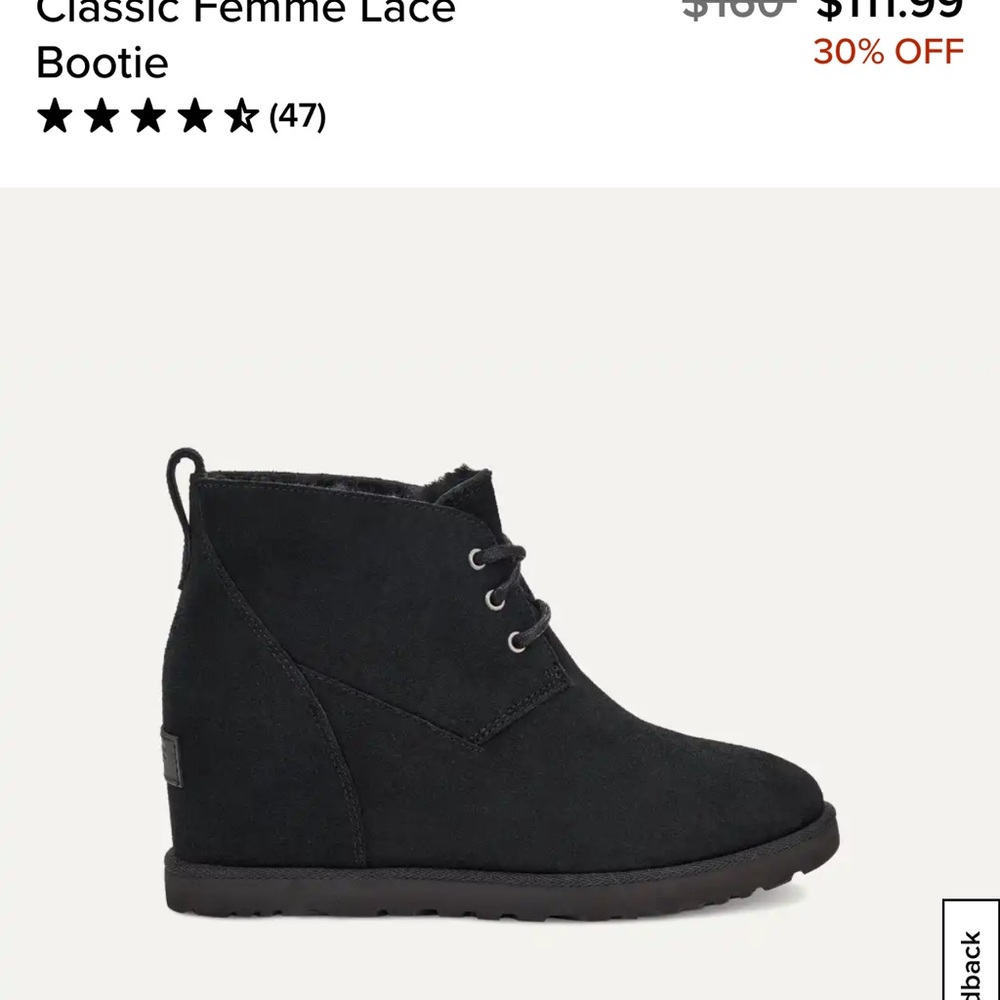 Classic Femme Lace Bootie UGG